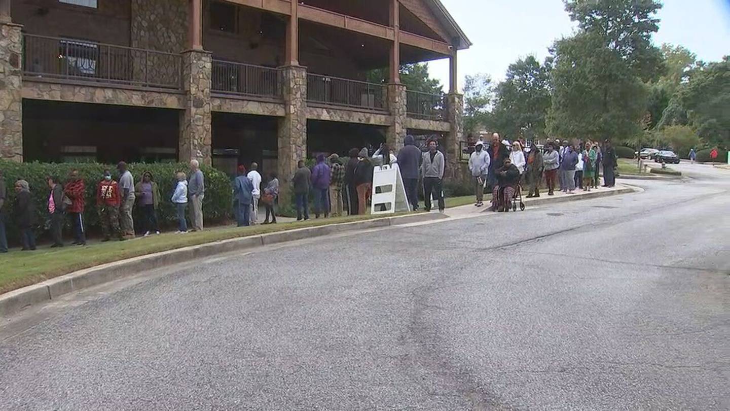 Early Voting: Georgia sets new record on first day of early voting